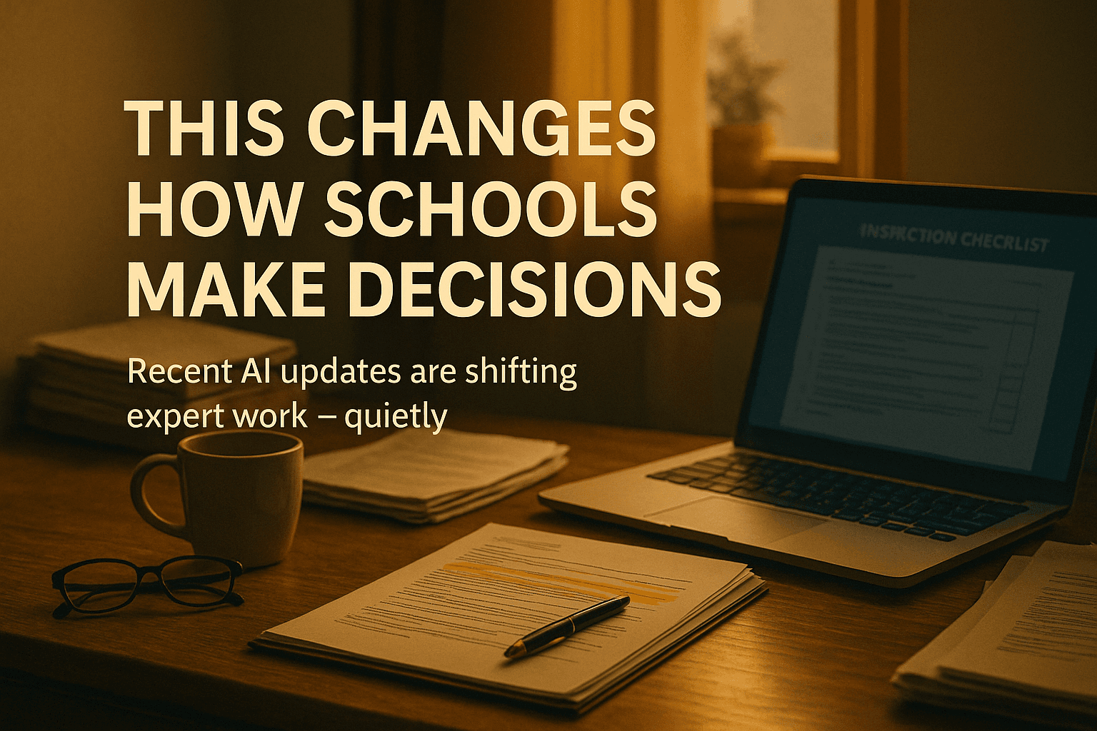 When AI Starts Replacing Expert Work (and Why Schools Should Pay Attention)